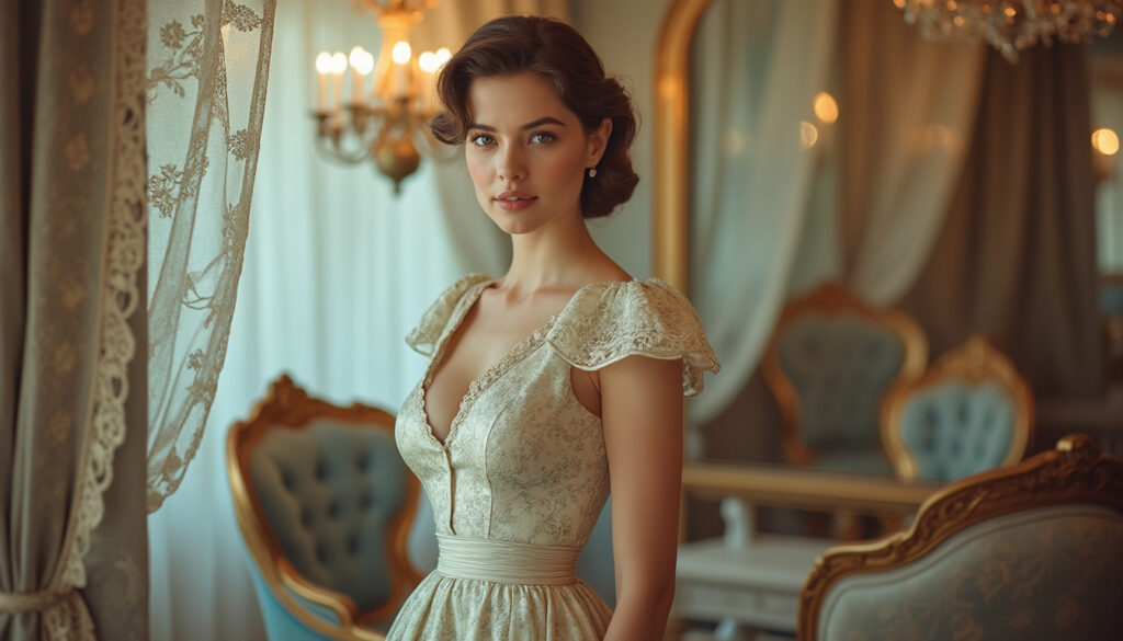 découvrez notre robe vintage élégante alliant style rétro et tendances intemporelles pour un look chic et unique.