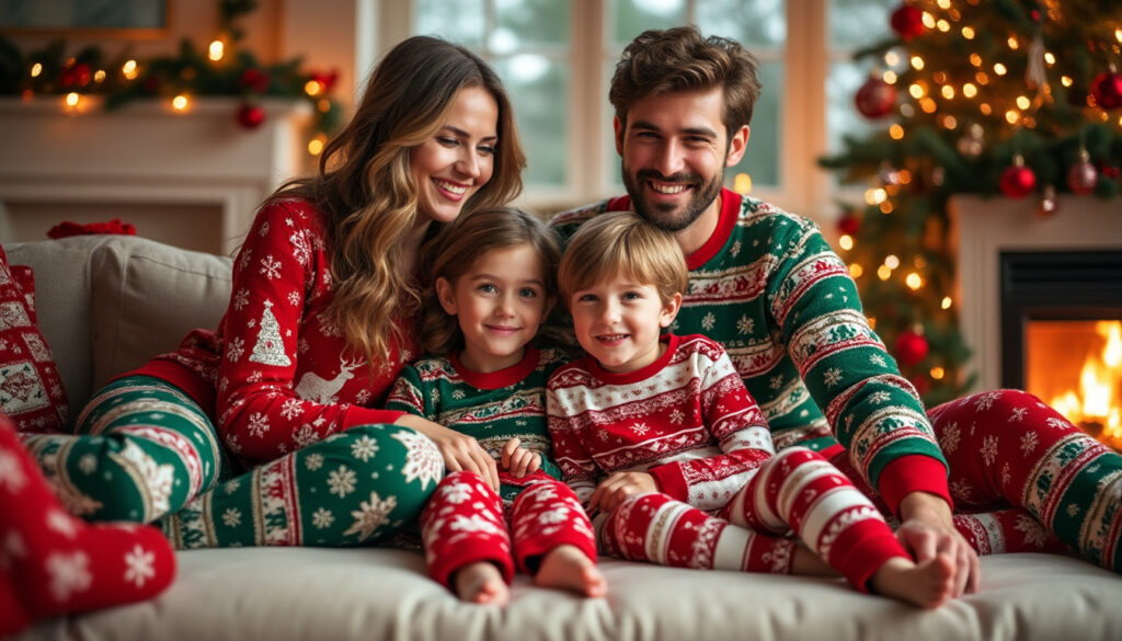 découvrez notre collection de pyjamas de noël pour toute la famille, alliant confort et style festif pour des moments chaleureux et inoubliables.