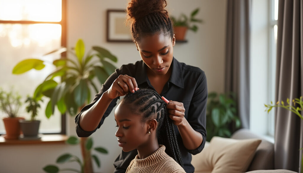 découvrez nos tarifs pour les tresses africaines à domicile, avec un aperçu complet des prix et des prestations proposées pour sublimer votre coiffure en toute simplicité.