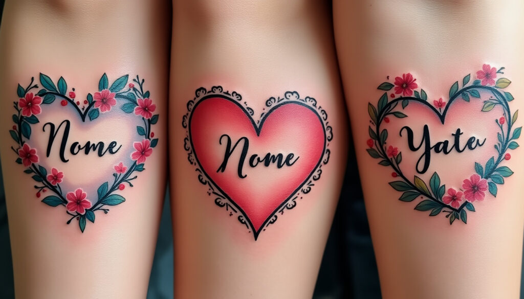 découvrez des idées originales et tendances de tatouages cœur avec prénom pour exprimer votre amour de manière unique et personnalisée.