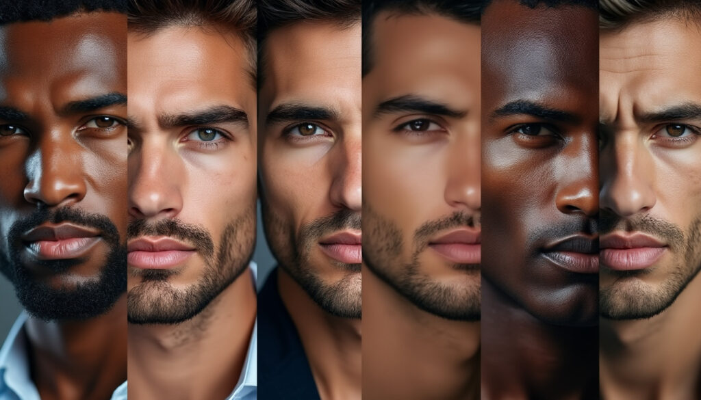 découvrez les visages les plus célèbres de l'homme le plus beau du monde et explorez la beauté masculine à travers des portraits emblématiques.
