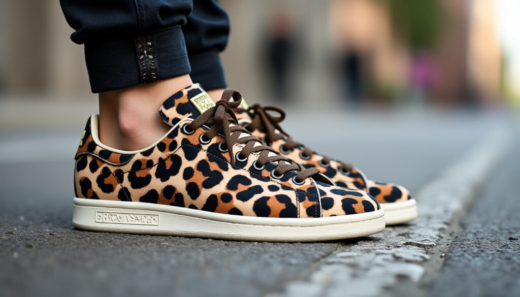 découvrez les stan smith leopard, des sneakers tendance au motif animalier incontournable pour un style audacieux et moderne.